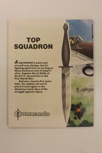 COMMANDO COMIC WAR STORIES IN PICTURES No.2385 TOP SQUADRON 1990 GN114 - Bild 3 von 3