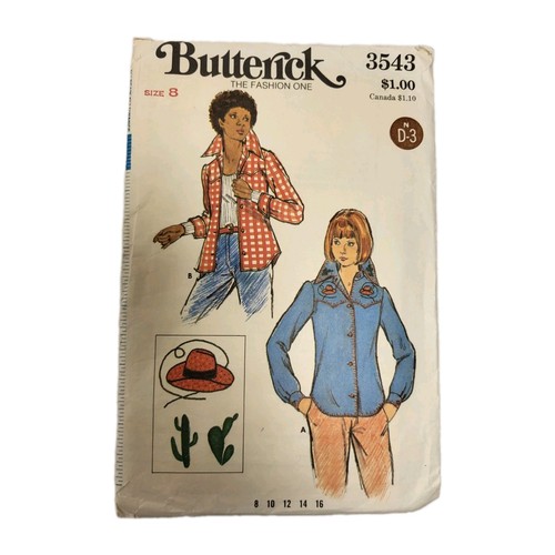 Vintage Size 8 Sewing Patterns  Simplicity, McCall's, Butterick Miss Vogue 1970s - Picture 10 of 11