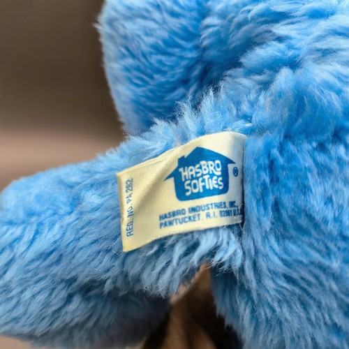 Peluche pupazzo Sesame Street Grover Hasbro Softies 15 pollici - Foto 6 di 9