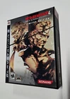Metal Gear Solid 4 PlayStation 3 Limited Collectors Edition Complete CIB PS3