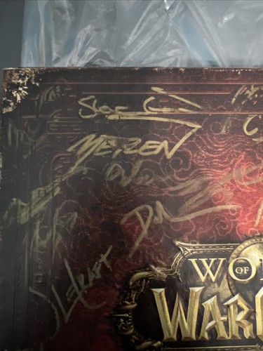 World of Warcraft MISTS OF PANDARIA COLLECTORS DEV SIGNED METZEN BLIZZARD LESEN - Bild 3 von 23