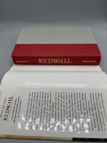 Redwall - Brian Jacques 1st Edition Later Printing Philomel Hardcover 1986 - Bild 6 von 13