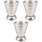 Mehrzweck-Edelstahl-Jigger-Becher Silberunzen-Messbecher