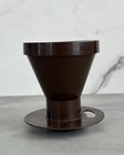 Vintage T-MOS. Inc “Coffee Caddy” Cone Filter Pour Over Maker Plastic Filter