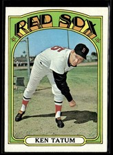 1972 Topps Ken Tatum EX/MT Set Break #772