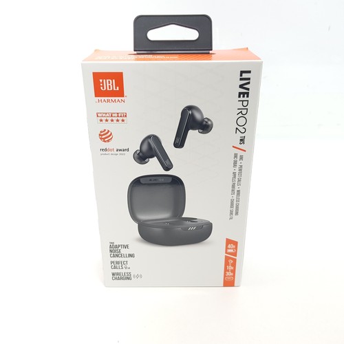 Auriculares Bluetooth JBL Live Pro 2 TWS Negros [PO222901] - Imagen 1 de 3