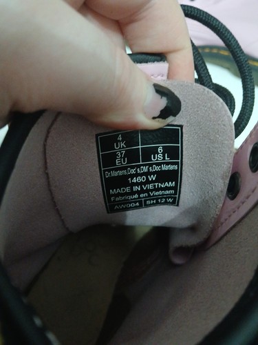 Botas de Combate Dr. Martens Doc Martens Rosa Mujer Talla 6 EE. UU. 4 UK - Imagen 5 de 5