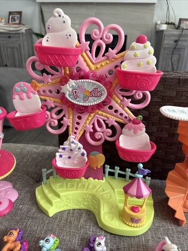 My Little Pony Ponyville Sweet Sundae Parco Divertimenti Playsets 3, 12 Pony 2 Acc - Foto 3 di 22