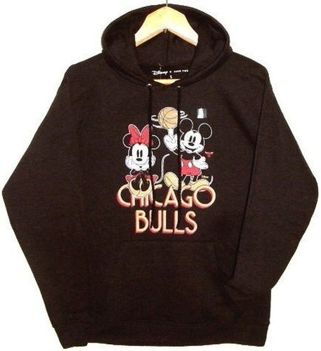JUNK FOOD Disney NBA Chicago Bulls Triple Collab Sweatshirt Neu