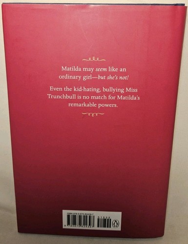 MATILDA A NOVEL HARDCOVER BY ROALD DAHL VERY GOOD CLEAN CONDITION  - Picture 2 of 6