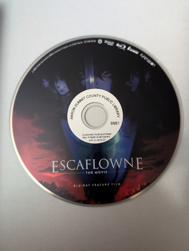Escaflowne The Movie Blu-Ray Disc Only Funimation Ex-Library No DVD 2000 Anime - Picture 2 of 8