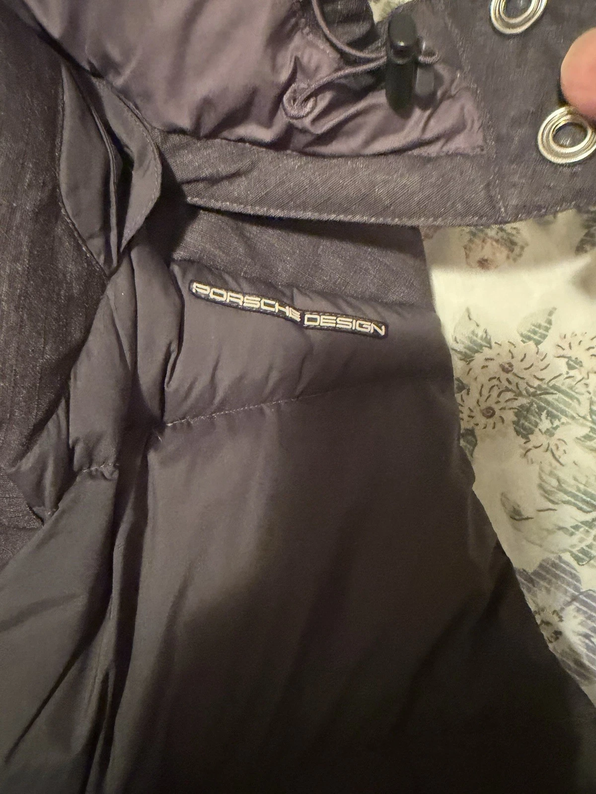 porsche design men's clothing L Vest Removable Hood. Rare Item In Good Condition - product detail image 5