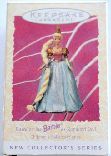 Hallmark Keepsake Barbie als Rapunzel Puppe 1997 Weihnachtsschmuck Rogers Kostenloser Versand - Bild 1 von 4