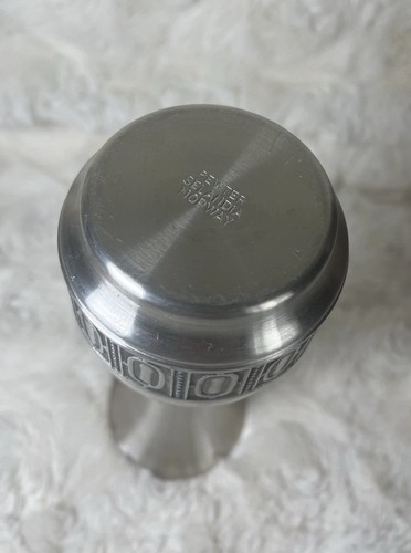 Vintage Mid-Century Selandia Pewter Vase, Norway Scandinavian Gorgeous! - Picture 2 of 7