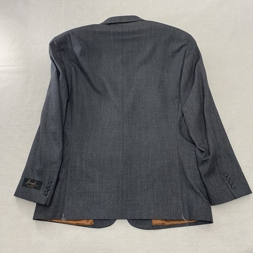 Chaqueta Abrigo Deportivo Joseph Jos a Bank Calce Ajustado Gris Lana Algodón Talla 44s TOTALMENTE NUEVA - Imagen 13 de 17
