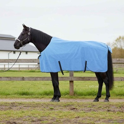 Pferdedecke Full Aqua 125x137cm Polyester samtig Winter Outdoor robust leicht