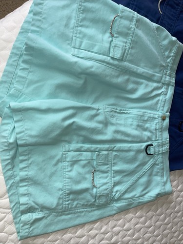 PFG Columbia Men’s XL Shorts 7” Inseam Lot Of (4). Salmon/khaki/Teal/Blue. - Picture 6 of 14