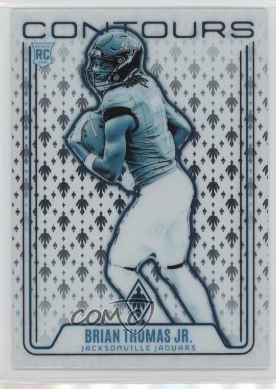 2024 Panini Phoenix Contours Brian Thomas Jr #CON-BTJ Rookie RC