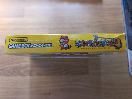 Game Boy Advance Super Mario Advance 4 boxed Japan GBA + E Reader Card US Seller - Picture 8 of 11