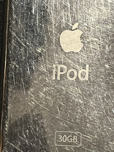 REPRODUCTOR DE MÚSICA A1136 Apple iPod Video Classic 30 GB negro MA446LL PAQUETE CON ESTUCHE - Imagen 16 de 22