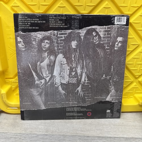 Skid Row Self Titled Atlantic 81938-1 Original 1989 LP 1st Pressing Hype Sticker - Picture 4 of 19