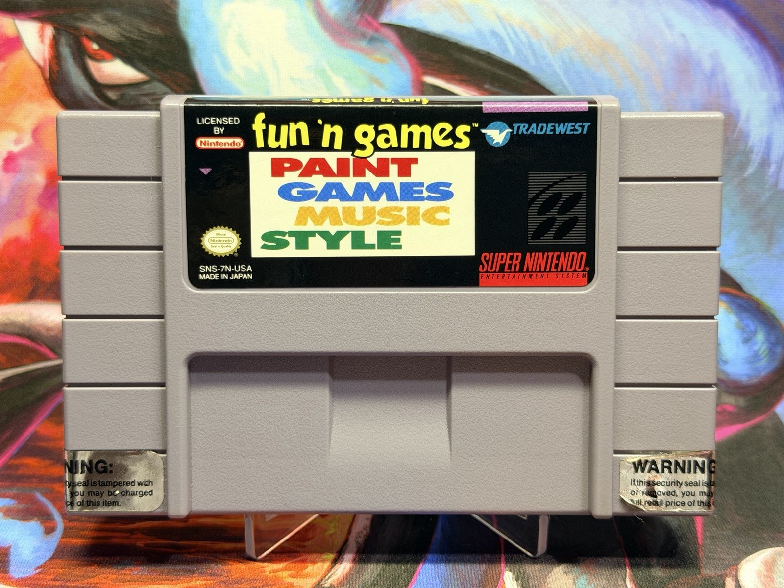 Fun 'n Games (Super Nintendo, 1994) SNES Authentic⭐️Cart Only😱🔥