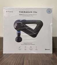 BRAND NEW Theragun ELITE Percussive Therapy Massage Device Black FACTORY SEALED!
