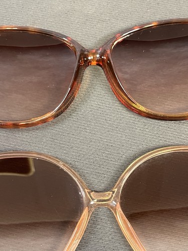 Vintage ITALY & TAIWAN Oversized Grandma Hollywood Stylist Women’s Sunglasses - Picture 7 of 10