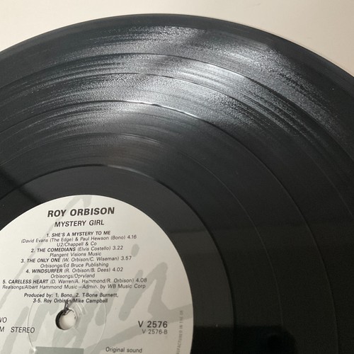Roy Orbison - Mystery Girl - LP Album EX 1989 Virgin V2576 1st Press - Picture 6 of 13