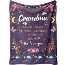 Grandma Blanket Gifts - 60' x 50' - Birthday  Christmas Gifts for Grandma fr...