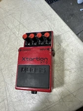Boss Xt-2 Xtortion Distortion Pedal Vintage Used Silver Label - VGC
