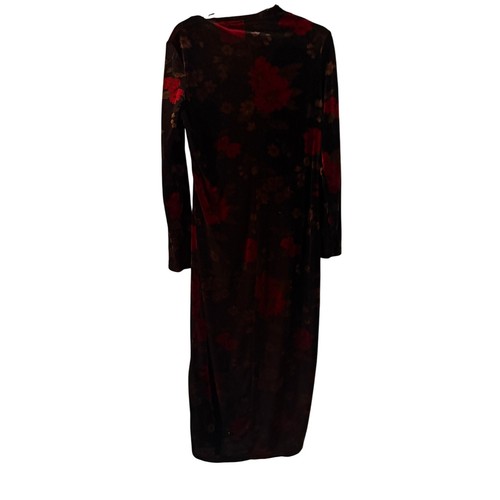 Vintage Kathie Lee Collection Velvet Women's Size Large 52 inches long - Picture 4 of 4