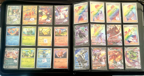 720 Karten Riesige Pokemon Mappe Near Mint IR/SAR/SIR/Full Art/Promo Sammlung - Bild 24 von 24