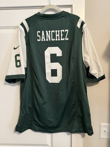 New York Jets Mark Sanchez Nike On Field Fußball Trikot Large - Bild 4 von 4