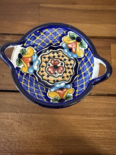 Made in Mexico Q Talavera Lead Free Pottery Bowl
