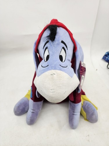 NEW W/TAG Jumbo Eeyore 21" Turkey Harvest Greeter Thanksgiving Plush Winnie Pooh - Picture 2 of 13