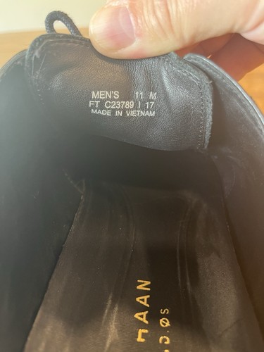 Cole Haan Shoes Jefferson Grand Cap Toe Oxford Mens 11 M Black Leather C23789 - Picture 2 of 12