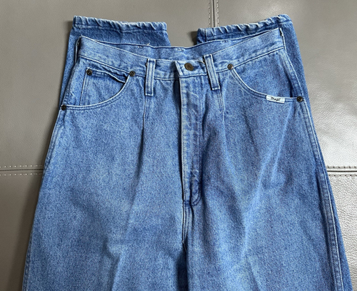 VTG Wrangler SilverLake Women’s  Western Light Blue High Rise Jeans USA 11/12 34 - Picture 9 of 22