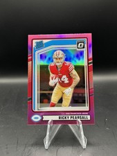 2024 Panini Donruss Ricky Pearsall Pink Rated Rookie #318 RC 49ers Optic Preview