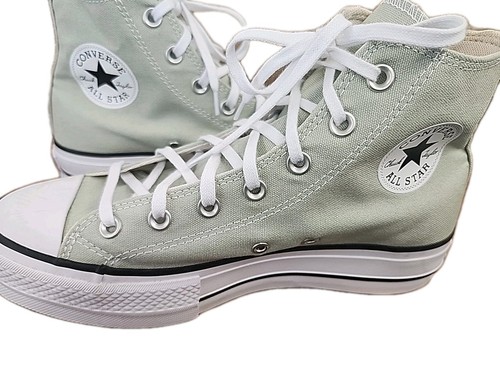 Converse Renew Cotton Chuck Taylor All Star High 'Green Oxide'  Nice $140 Msrp - Picture 1 of 11