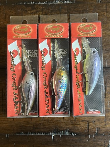 *3 Stück* Lucky Craft Köder CB-250 und CB-350 schwimmende Rassel Moonsault *NEU*