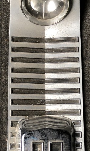 Dodge Mopar Polara 1964 vintage panel de cambio original cromado 2490625 - Imagen 3 de 8