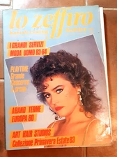 LO ZEFFIRO HAIDRESSING FASHION MODA UOMO 1983-84 / ABANO TERME / LORY DEL SANTO