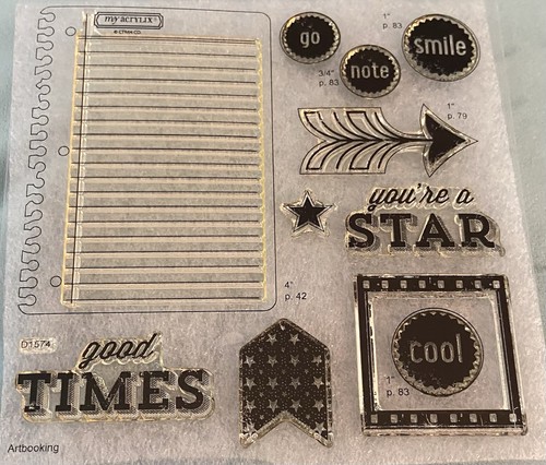 Close To My Heart ~My Acrlix Stempelset~D1574 Take Note~gebraucht~ - Bild 2 von 3