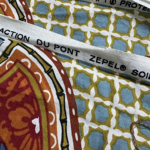 Bloomcraft Fabric Boho Protected With Total Action Dupont Zepel 3 1/2 yards - Picture 5 of 7