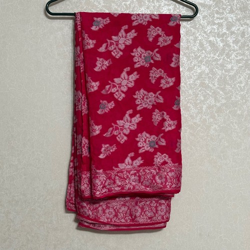 Dupatta Scarf Lot 5 Indian / Pakistan Wedding Multi Colored & Saree / Sari - Picture 6 of 15