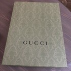 Gucci Empty Gift Box 16” x 12” x 2” + Tissue Paper