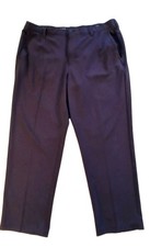 Izod Golf Pants Men 38x30 (Actual 39-42" x 29") Navy Blue Stretch Slacks