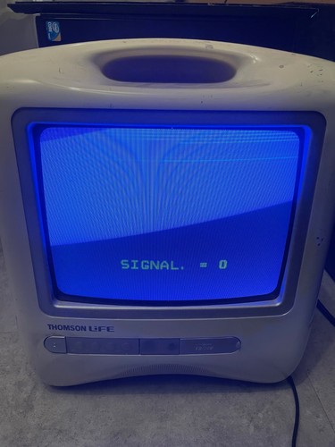 Vintage Thomson life TV Type 426 / TX807C  10" Colour TV Retro  - Picture 3 of 3