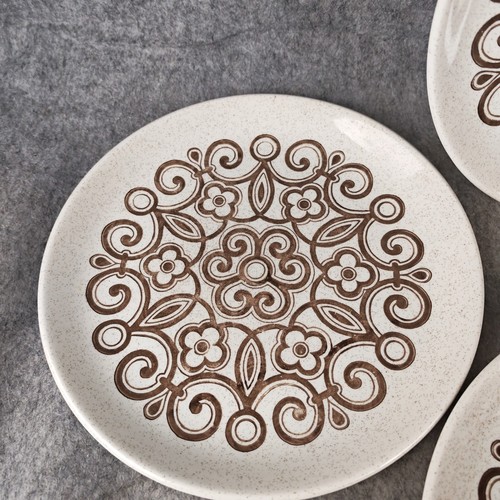 4 x Biltons Celtic rose Dinner plates 24.5 cm / 9.5" Vintage Made in England - Picture 3 of 10